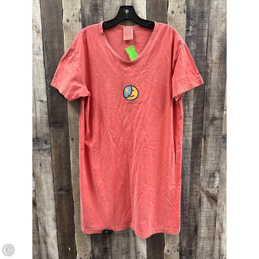 Dress Casual Short By Life Is Good In Orange, Size: M