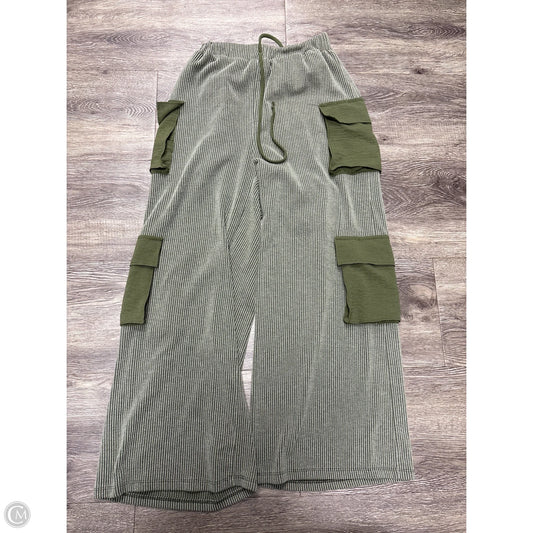 Pants Wide Leg By Talulah In Green, Size: S