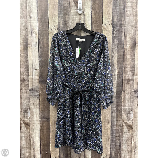 Dress Casual Short By Loft In Floral Print, Size: L
