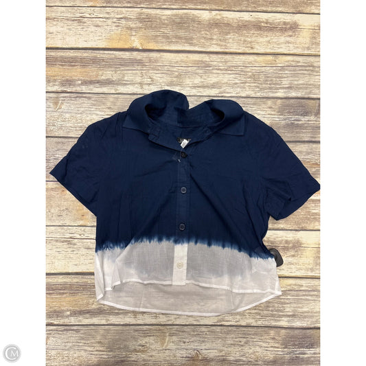 Top Short Sleeve By J. Crew In Tie Dye Print, Size: S