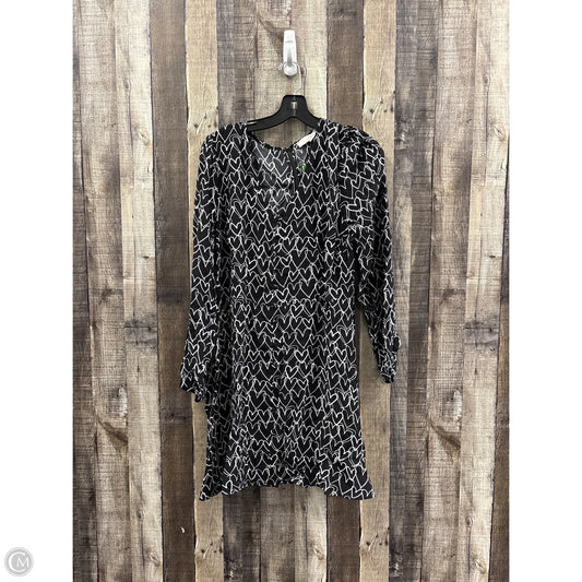Dress Casual Short By Loft In Black & White, Size: L