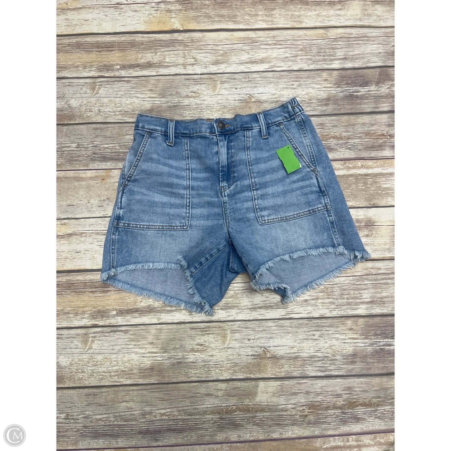 Shorts By Aerie In Blue Denim, Size: M
