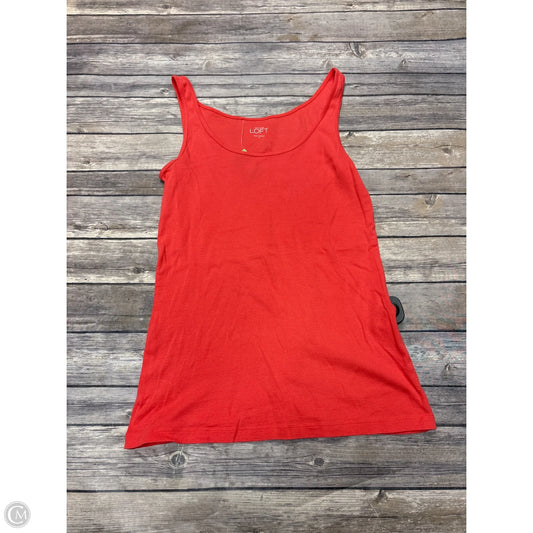 Tank Top By Loft In Coral, Size: M