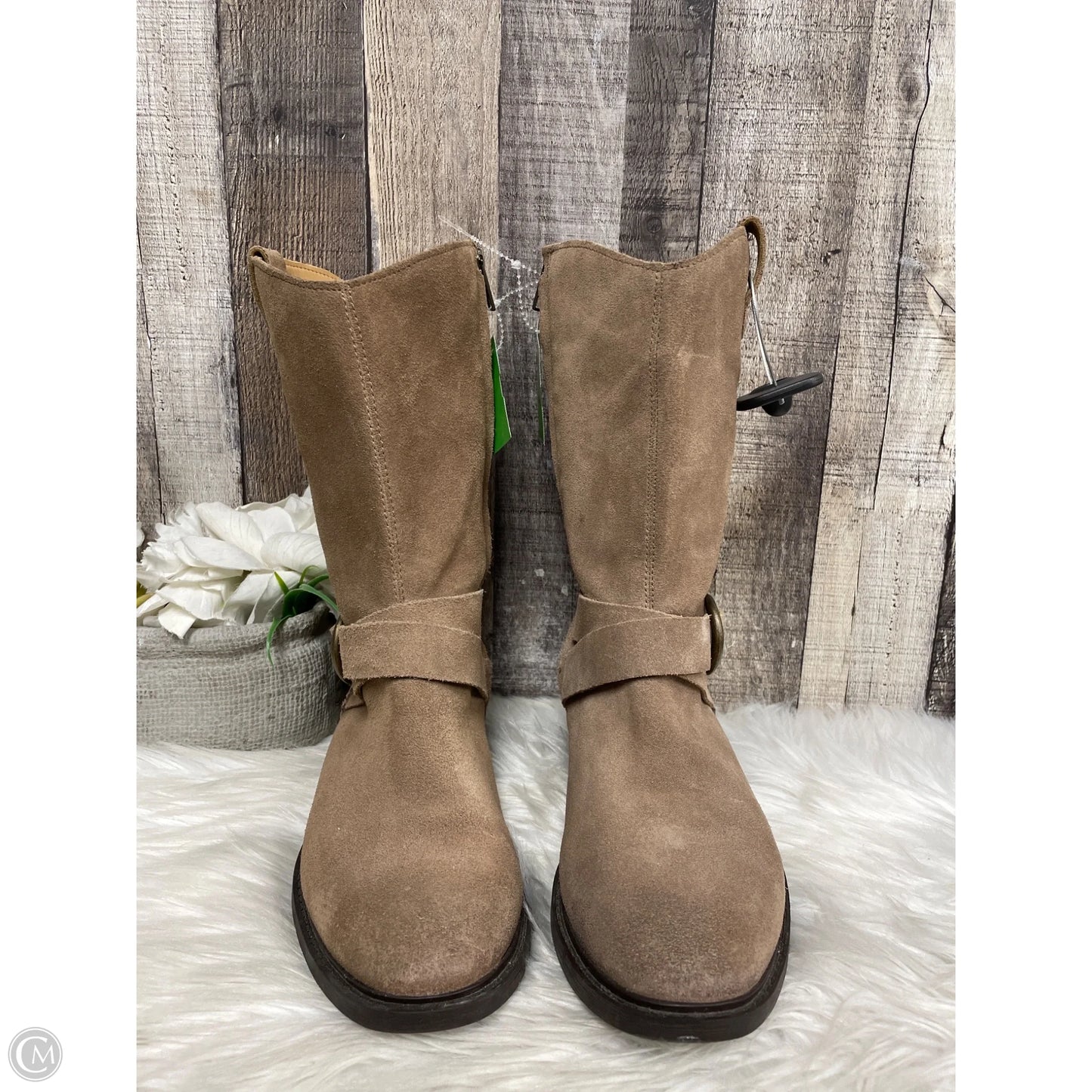Boots Designer By Ugg In Tan, Size: 9