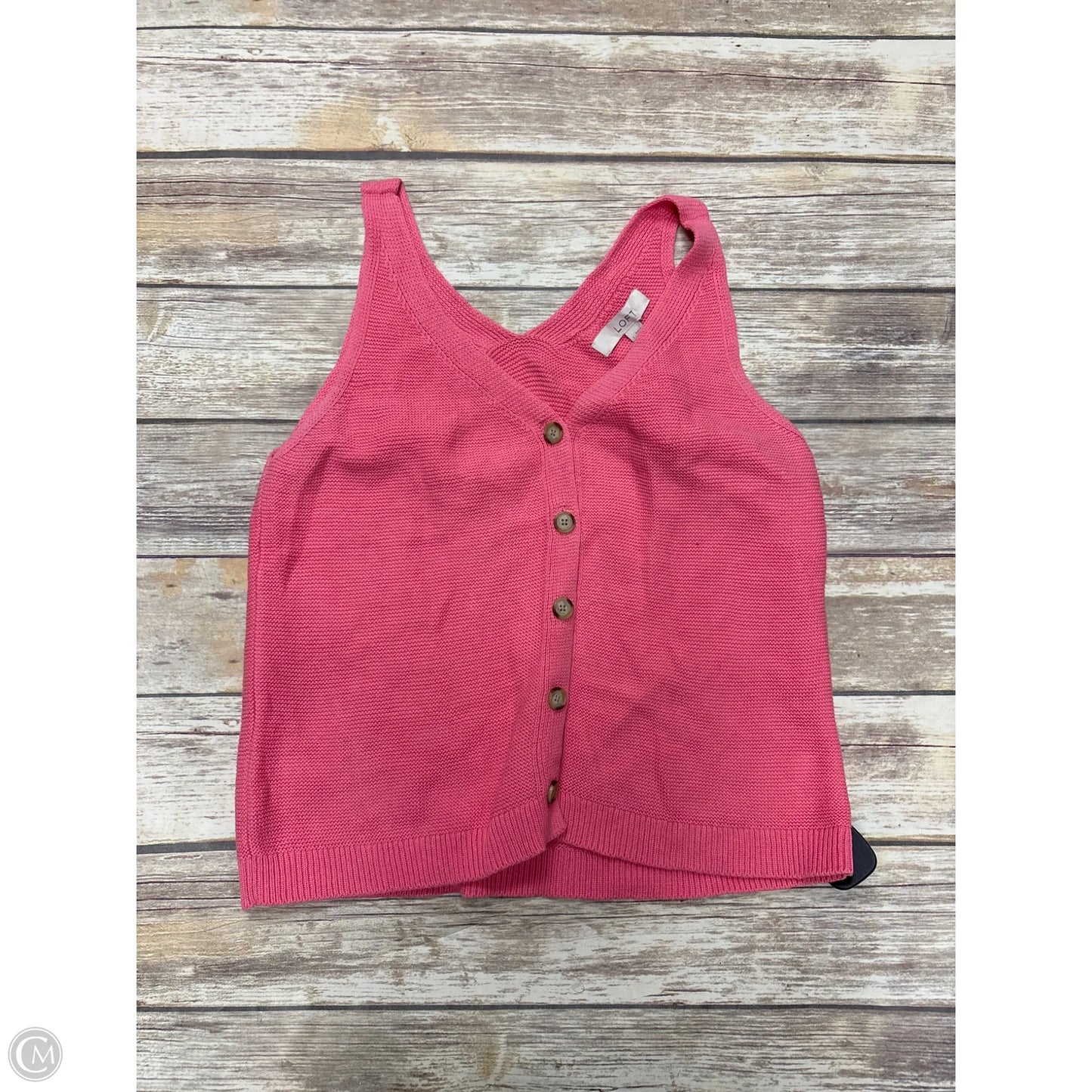 Sweater By Loft In Pink, Size: L