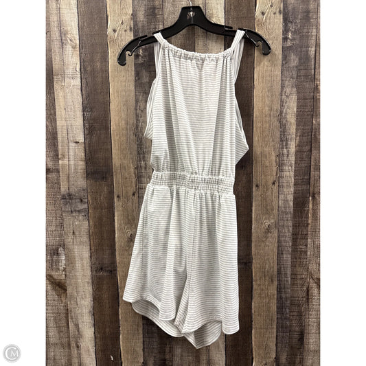 Romper By Pink Lily In Striped Pattern, Size: Xl