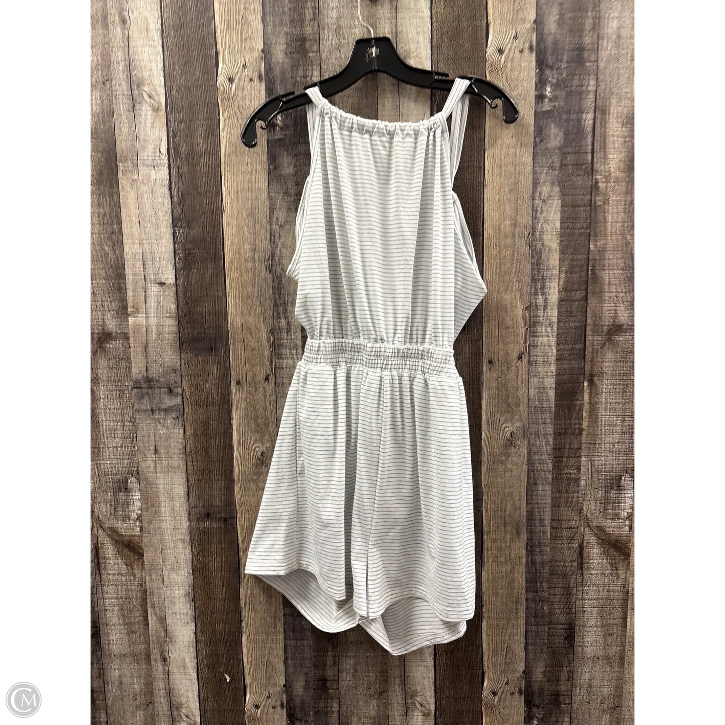 Romper By Pink Lily In Striped Pattern, Size: Xl