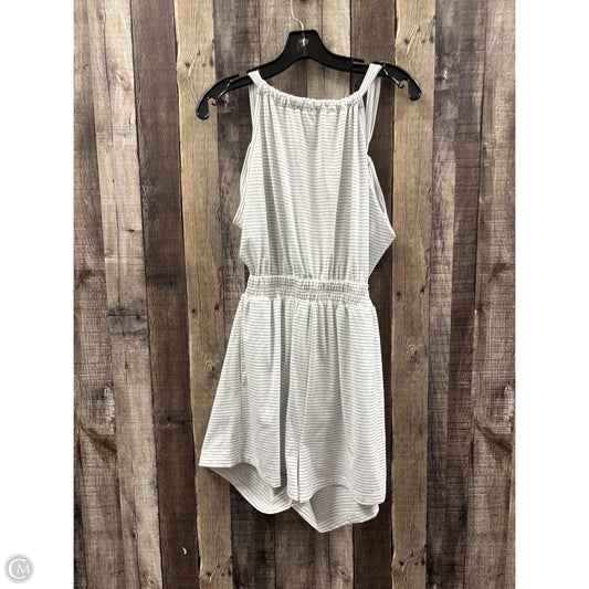 Romper By Pink Lily In Striped Pattern, Size: Xl