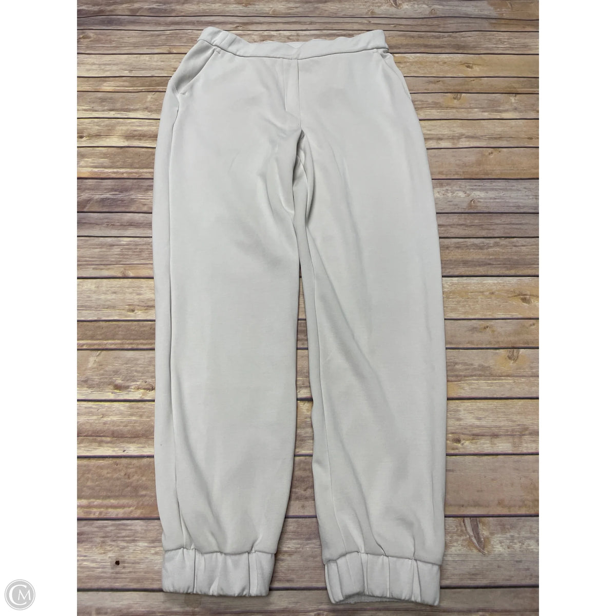 Athletic Pants By Lululemon In Ivory, Size: 10