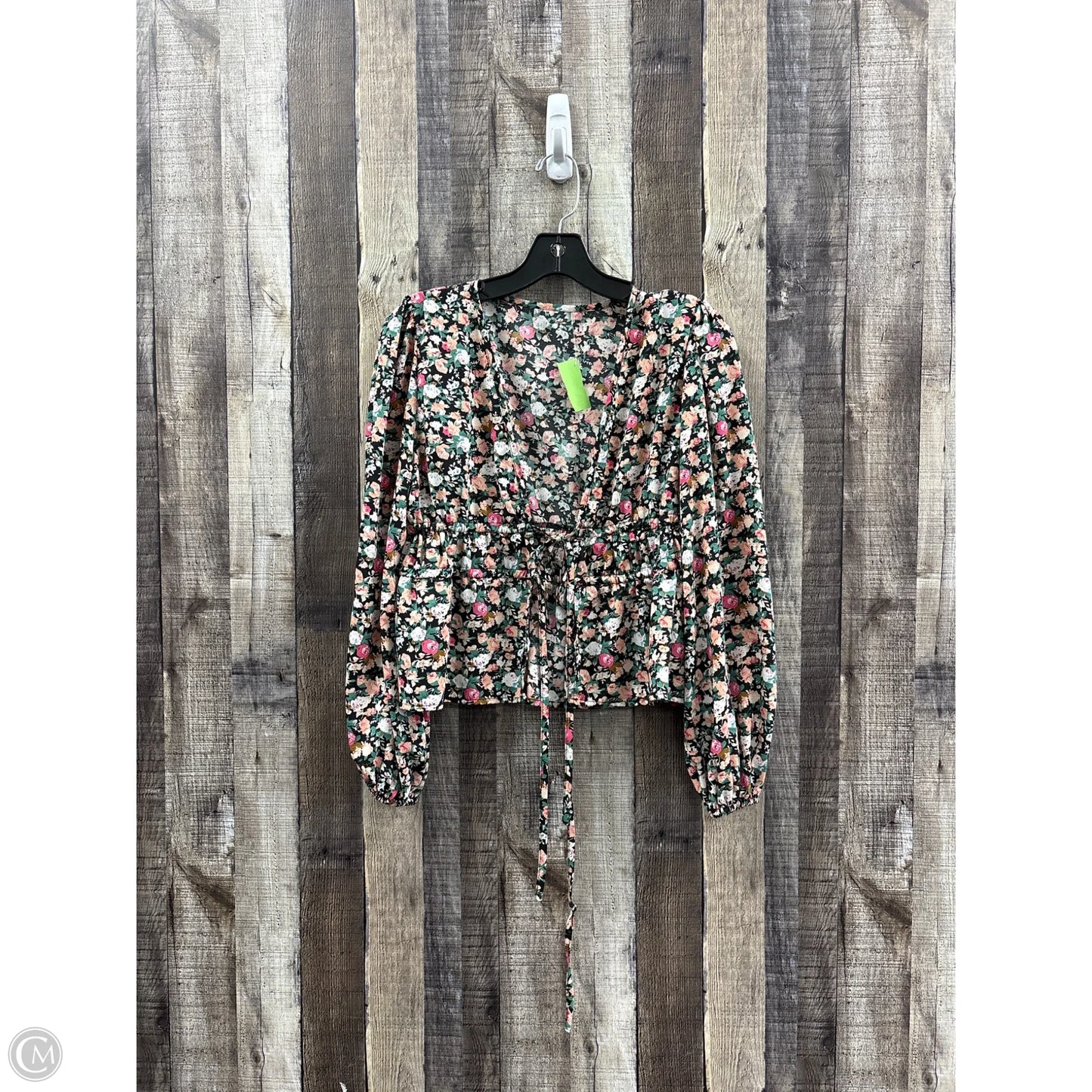 Cardigan By Shein In Floral Print, Size: S
