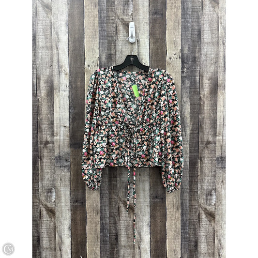 Cardigan By Shein In Floral Print, Size: S