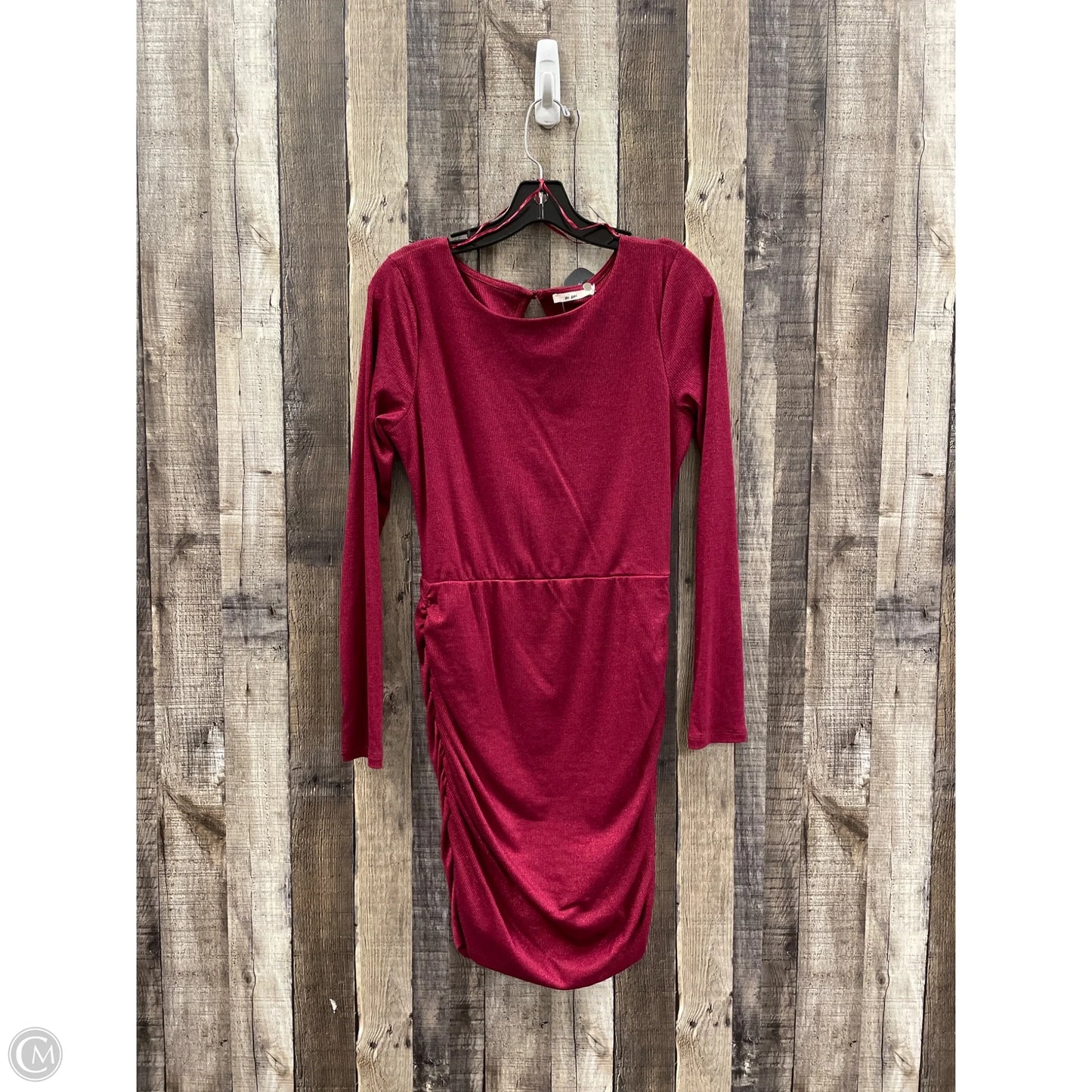 Dress Party Short By Mon Ami In Maroon, Size: L