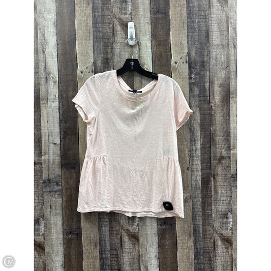 Top Short Sleeve By Sanctuary In Pink, Size: Xs
