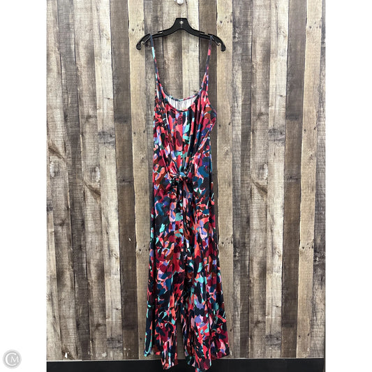 Jumpsuit By Tek Gear In Multi-colored, Size: 4x