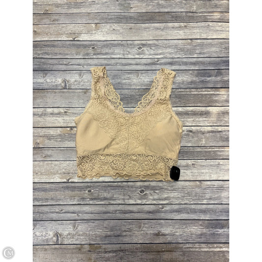 Bralette By Cme In Tan, Size: 1x