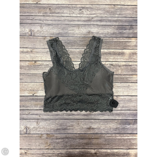 Bralette By Cme In Grey, Size: 1x