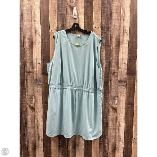 Athletic Dress By Xersion In Blue, Size: 3x