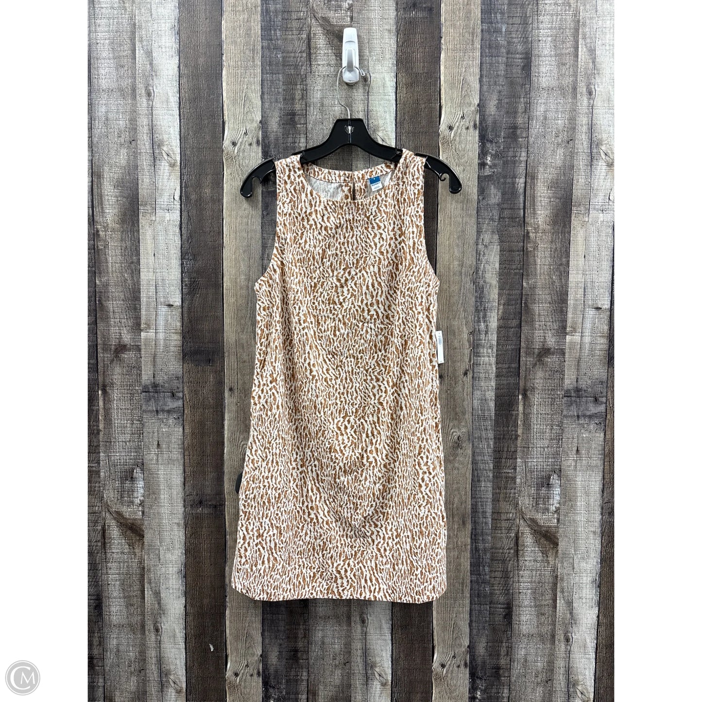 Dress Casual Midi By Old Navy In Animal Print, Size: S