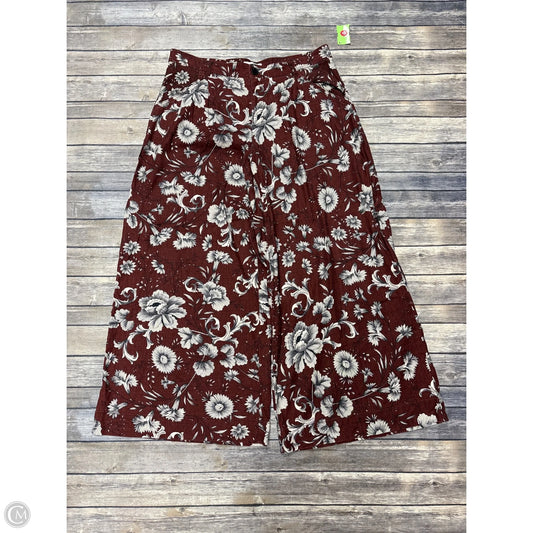 Pants Wide Leg By Anthropologie In Multi-colored, Size: Lp