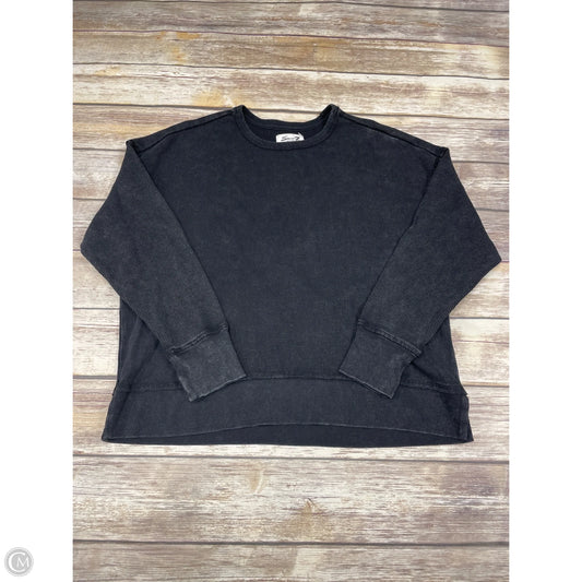 Top Long Sleeve By Seven 7 In Grey, Size: Xl