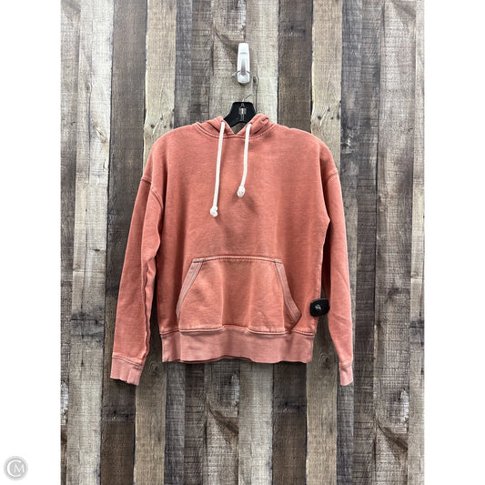 Sweatshirt Hoodie By Universal Thread In Orange, Size: Xs