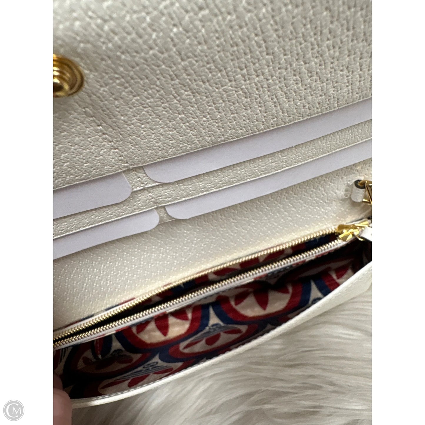Crossbody Luxury Designer By Gucci, Size: Small