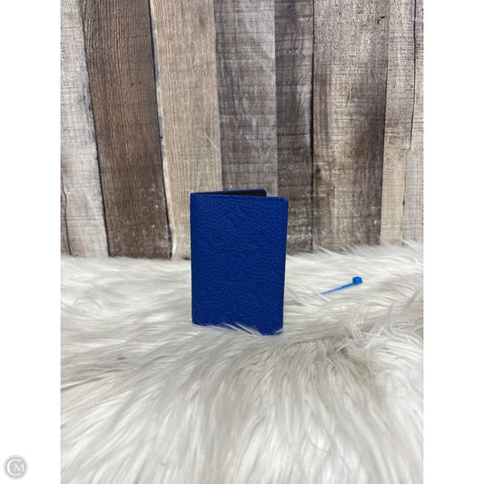 Wallet Luxury Designer By Louis Vuitton, Size: Small