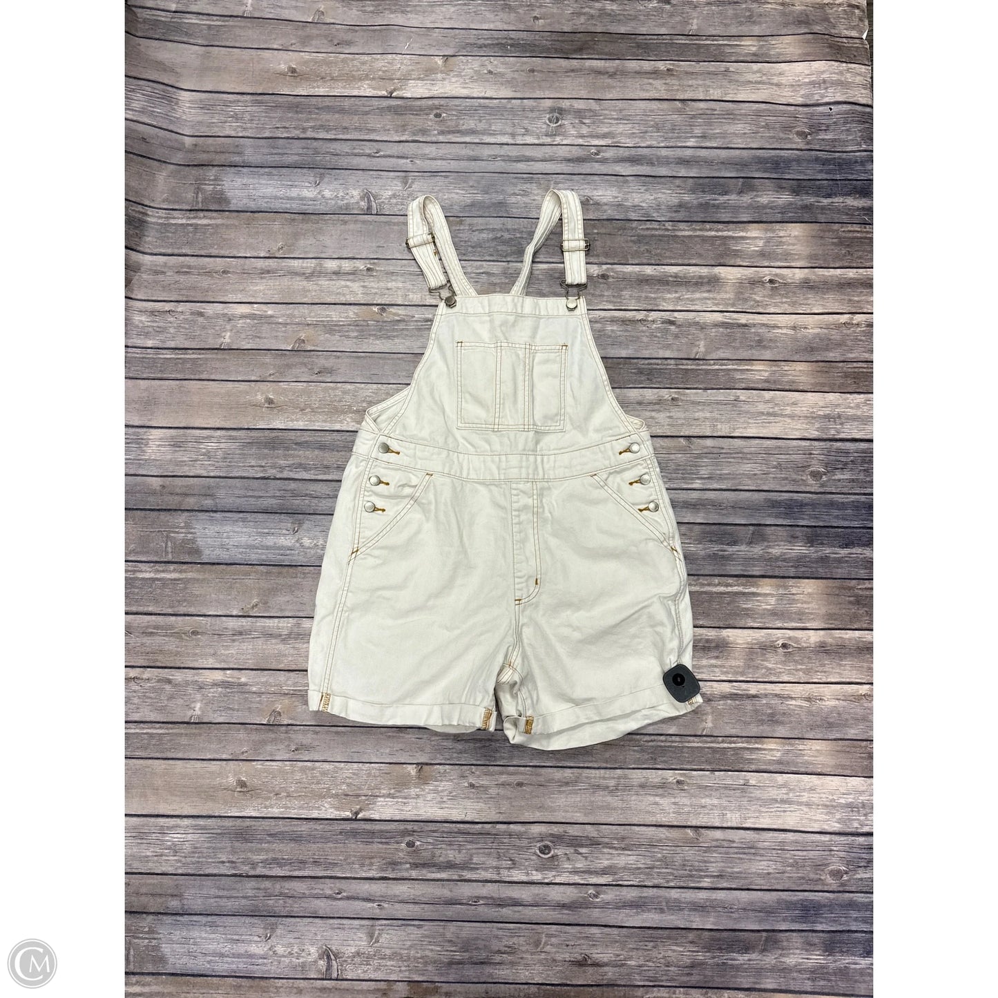 Shortalls By Universal Thread In Ivory, Size: 8