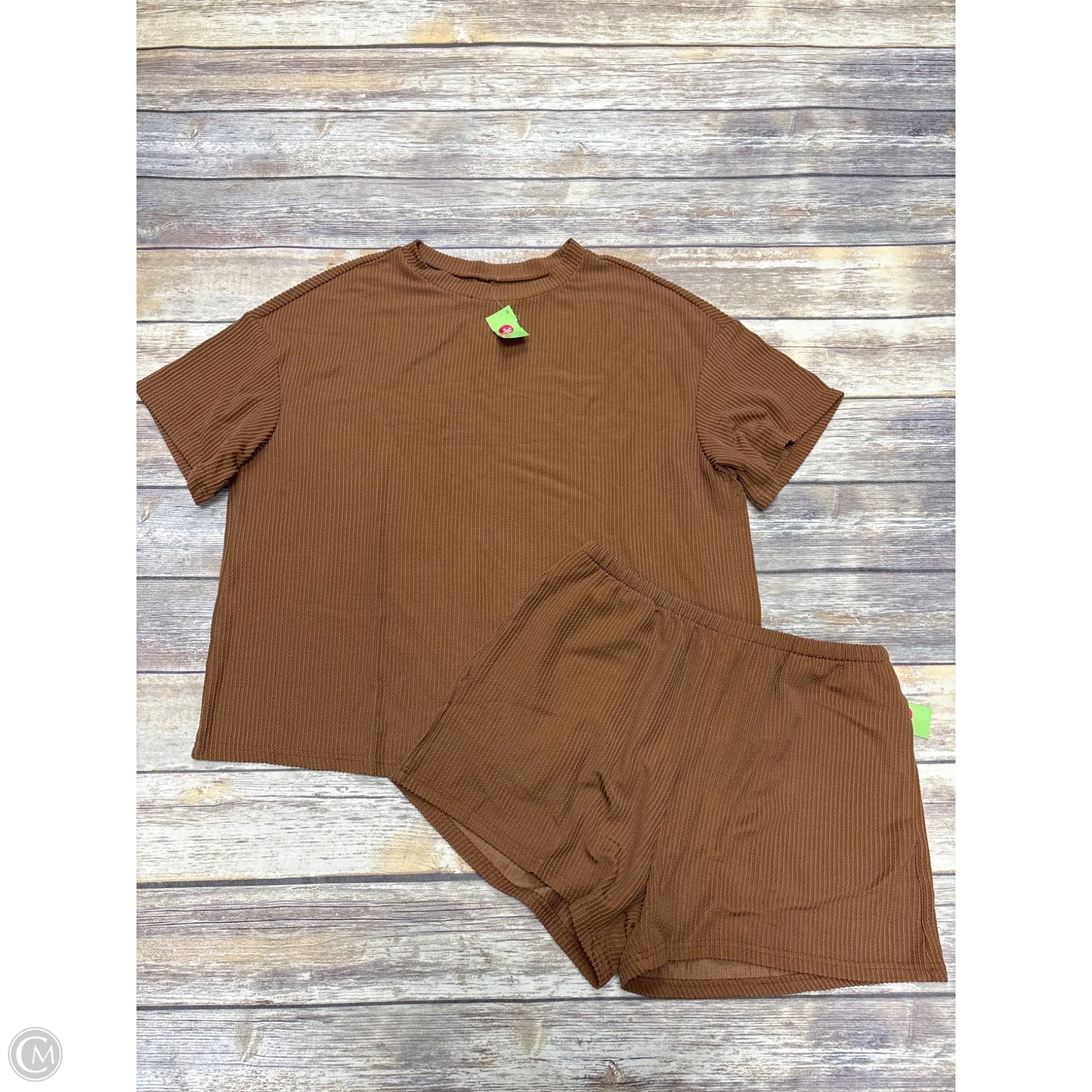 Shorts Set By Cmf In Tan, Size: L