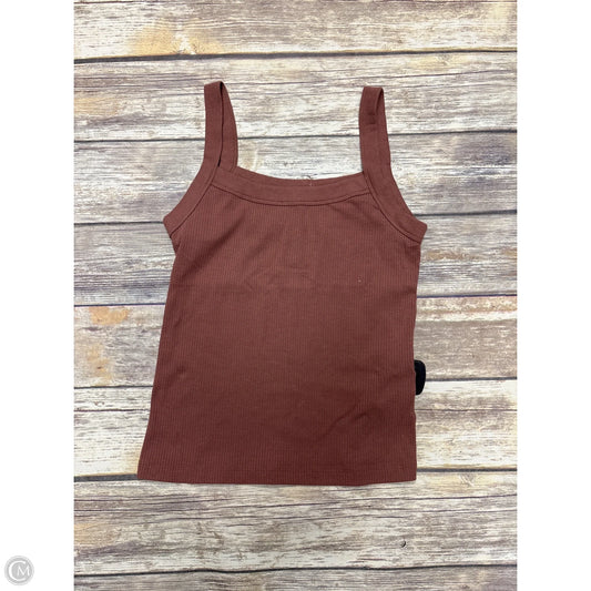 Tank Top By American Eagle In Tan, Size: M