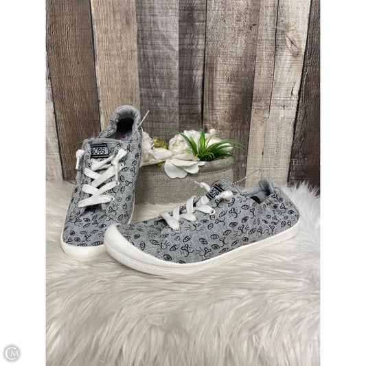 Shoes Sneakers By Bobs In Grey, Size: 7.5