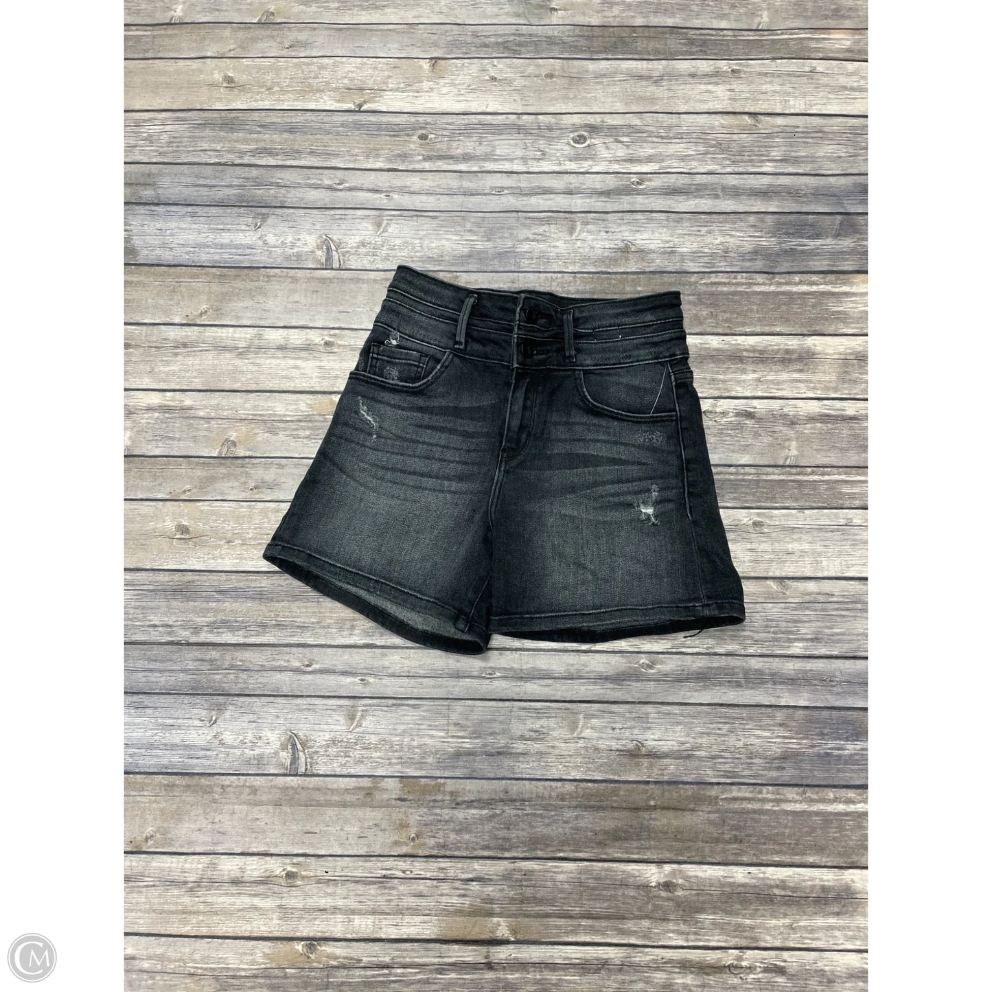 Shorts By Kancan In Grey Denim, Size: 2