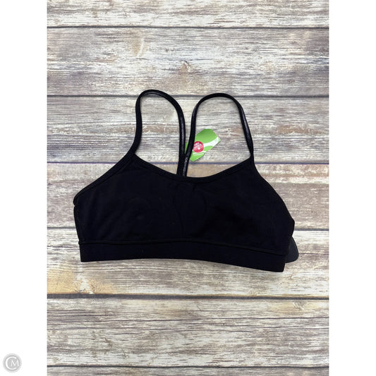 Athletic Bra By Lululemon In Black, Size: 8