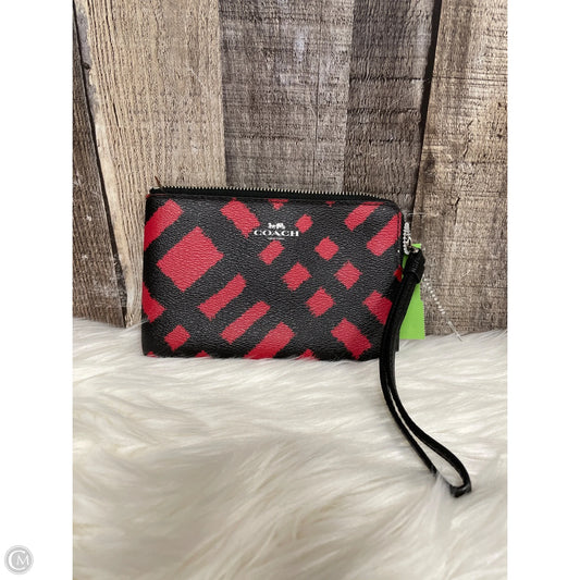 Wristlet Designer By Coach, Size: Small