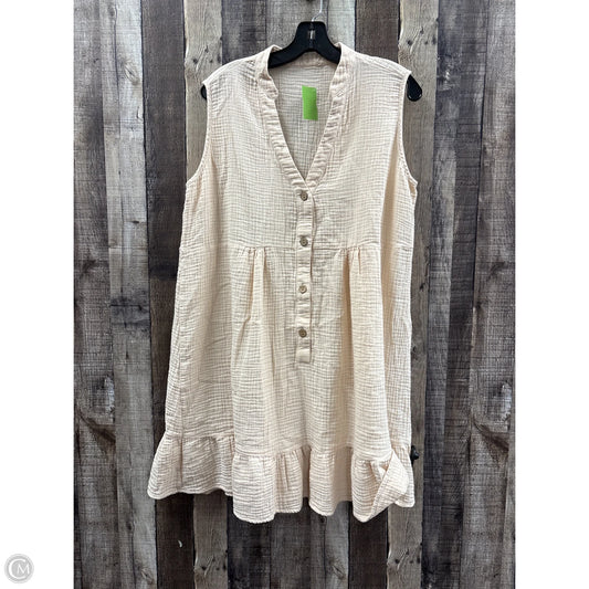 Dress Casual Short By Cmf In Ivory, Size: L