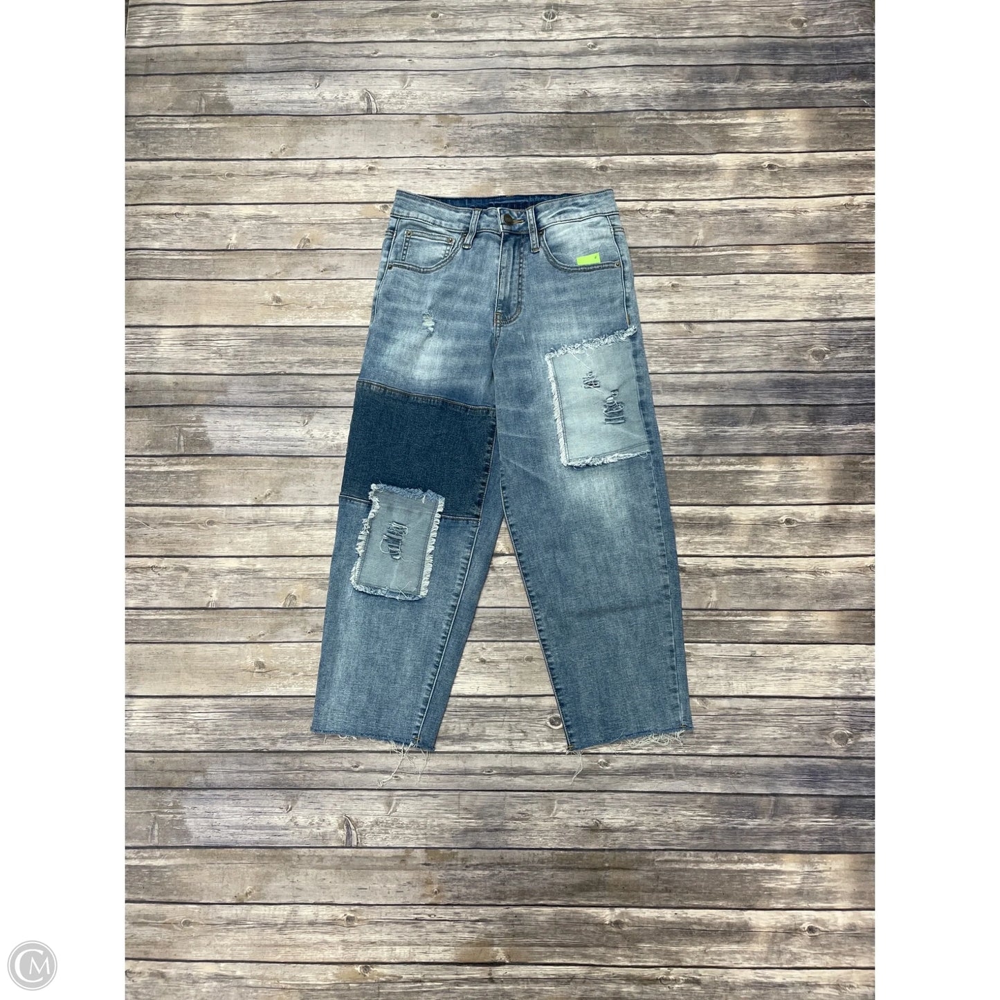 Jeans Straight By Rue 21 In Blue Denim, Size: 2