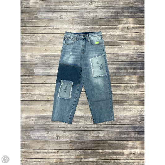 Jeans Straight By Rue 21 In Blue Denim, Size: 2