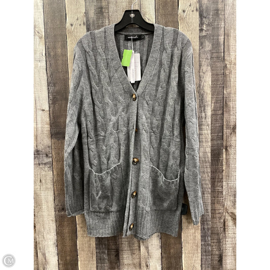 Cardigan By Merokeety In Grey, Size: L