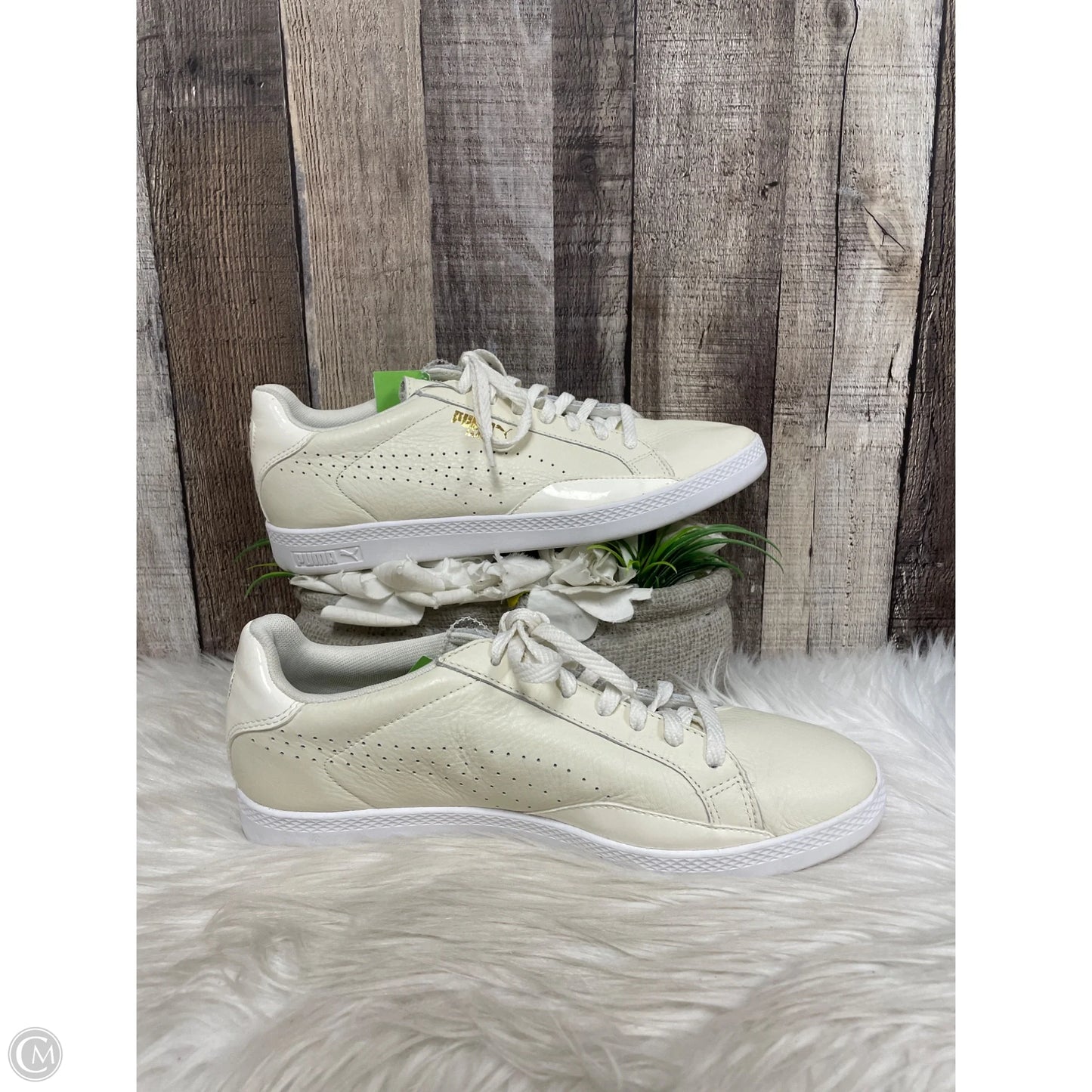 Shoes Athletic By Puma In Ivory, Size: 10.5