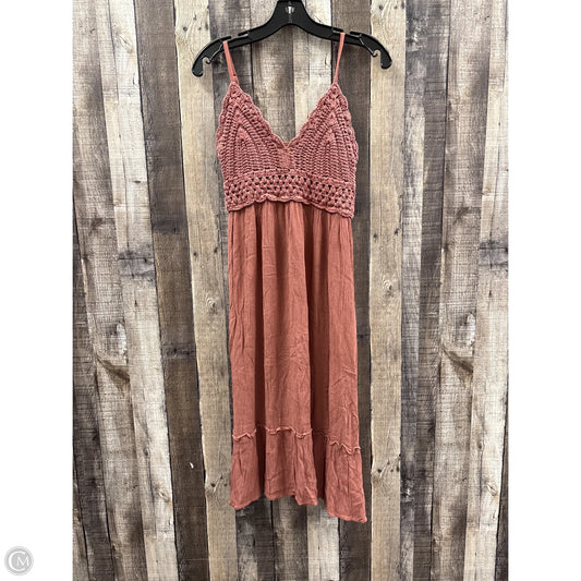 Dress Casual Short By Indulge In Tan, Size: L