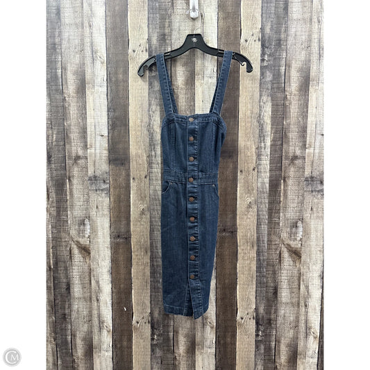 Dress Casual Short By Universal Thread In Blue Denim, Size: Xs