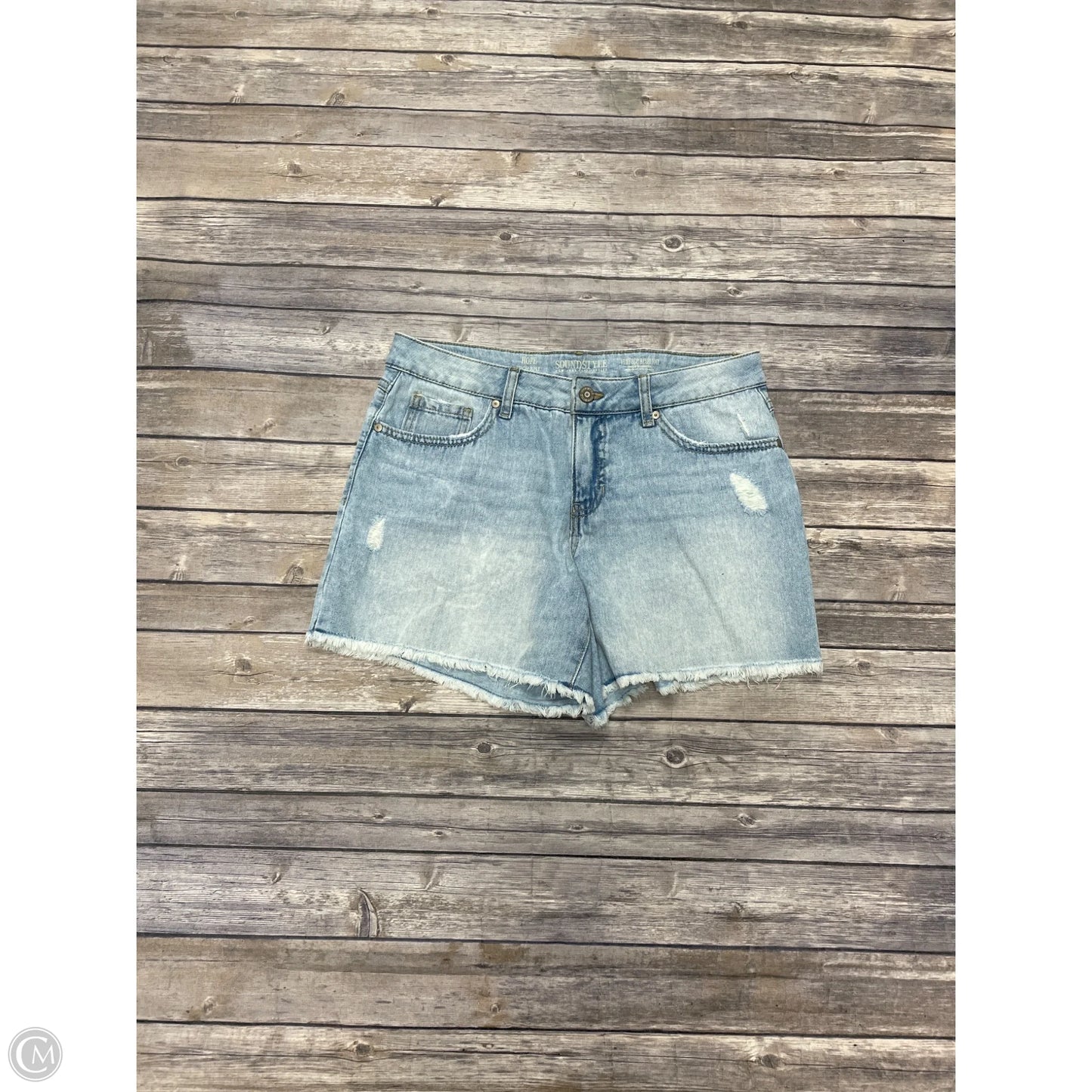 Shorts By Cme In Blue Denim, Size: 10