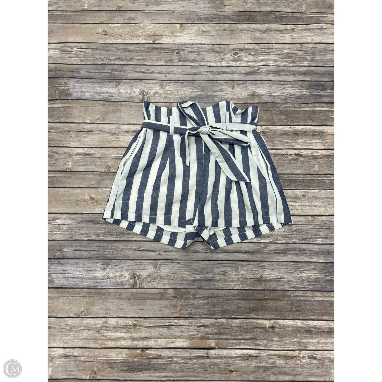 Shorts By Cme In Blue & White, Size: S
