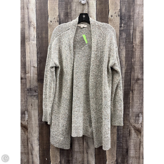 Sweater Cardigan By Loft In Multi-colored, Size: M