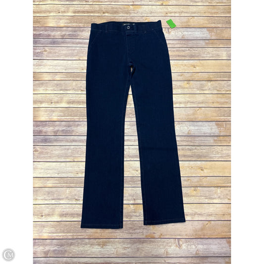Jeans Straight By Betabrand In Blue Denim, Size: L