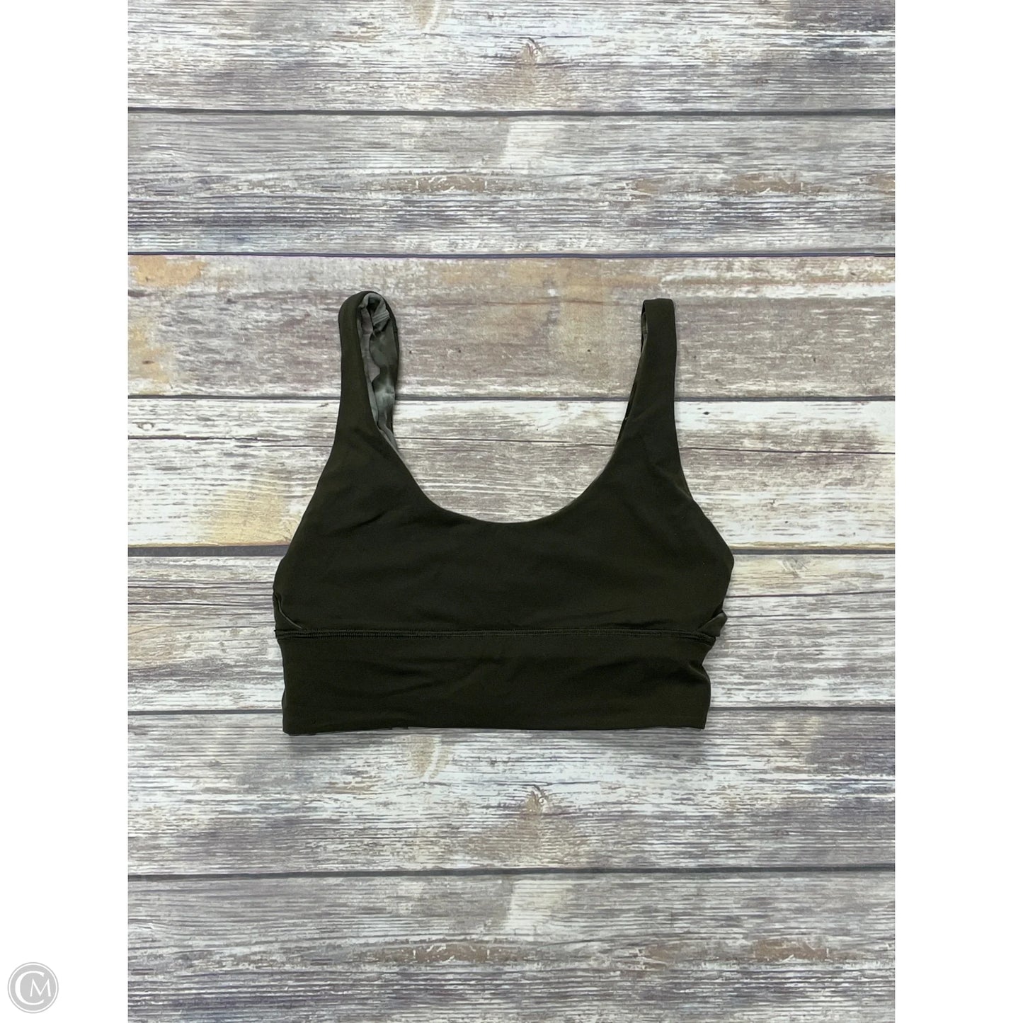 Athletic Bra By Lululemon In Camouflage Print, Size: S