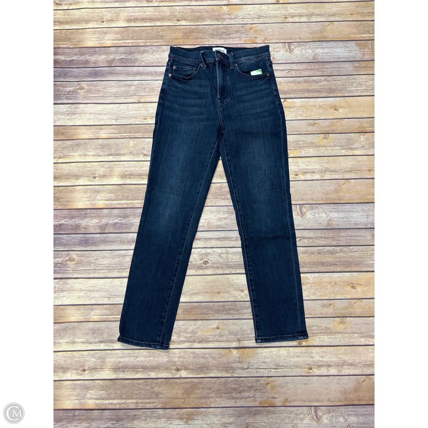Jeans Straight By Pistola In Blue Denim, Size: 4