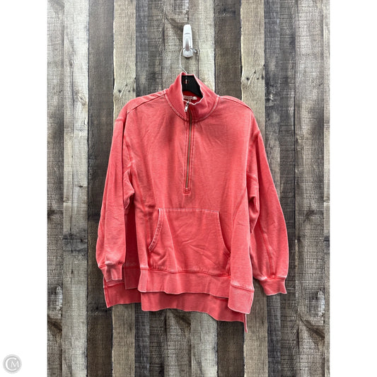 Top Long Sleeve By Z Supply In Red, Size: S