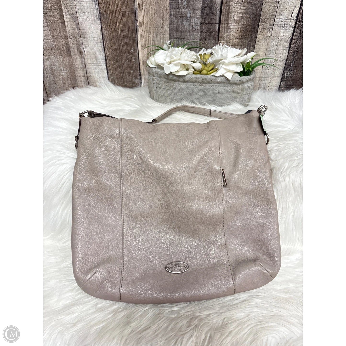 Handbag Designer By Coach, Size: Large