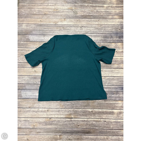 Top Short Sleeve By Old Navy In Teal, Size: 3x
